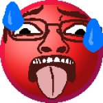Ahegao Wojak emoji