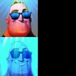 Mr Incredible happy joy