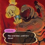 doomguy and isabelle