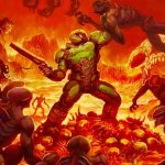 Doom Slayer in Hell