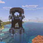 Pillager Outpost With 9 (Nine) Ominous Banners
