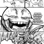 SMG4 sued | hey everyone; smg4 used real nintendo characters without permission so they will be sued | image tagged in troll chase,memes,smg4 | made w/ Imgflip meme maker