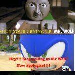 Sonic Save Mr Wolf from Fake Henry