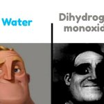 Why is everything so scary when they are called by their chemical formulas? We think these chemicals can kill us fsr. | Dihydrogen monoxide; Water | image tagged in teacher's copy,water,chemistry | made w/ Imgflip meme maker