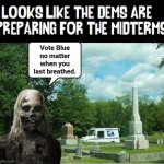 Zombies Demorhhoid vote drive
