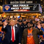 Knicks-Spurs NBA Finals Game at MSG meme