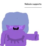 Nebula Supports X meme