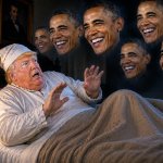 Trump is up all night because he knows Obama was better meme