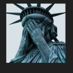 Liberty hides eyes