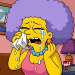 Selma Bouvier crying