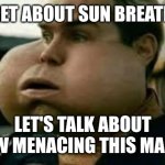 Homelander Blown Cheek | Forget about sun breathing; Let's talk about how menacing this man is | image tagged in homelander blown cheek | made w/ Imgflip meme maker