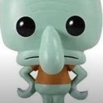 Squidward funko-pop style