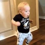 baby turning around GIF Template