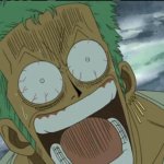 Shocked Zoro