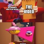 Real | The video; Me showing a video to my mother; My mom saying: Do you brush your teeth? | image tagged in zooble and caine 2,family,fun,mother | made w/ Imgflip meme maker