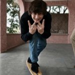 john lennon skating meme