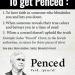 Penced , Mike Pence Judas