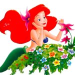 PNG Ariel - La Sirenita - Disney