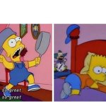 Bart Two Moods template