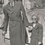 Naval officer and daughter