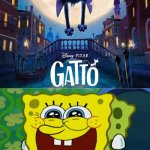 SpongeBob SquarePants Excited For Gatto | image tagged in who's excited for gatto,spongebob,spongebob squarepants,pixar,deviantart,memes | made w/ Imgflip meme maker