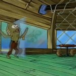 Fish openning door GIF Template