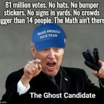 Geritol Joe Biden Ghost Candidate