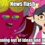STORY OF SPLATOON 2 | News flash; I'm running out of ideas and losing it | image tagged in story of splatoon,splatoon,story of undertale,undertale,oh wow are you actually reading these tags | made w/ Imgflip meme maker