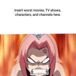 Sakura hates what ?