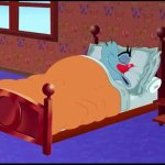 Oggy dreaming | image tagged in oggy dreaming | made w/ Imgflip meme maker