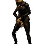 Bendy The Ink Demon doing "had to do it to em" pose