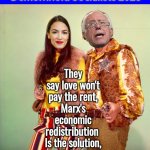 Breadline Bernie and AOC hippies