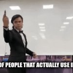bruh | amount of people that actually use imgflip ai | image tagged in gifs,bruh | made w/ Imgflip video-to-gif maker