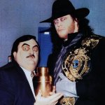 Paul Bearer and The Undertaker meme