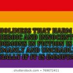 LGBTQ was never a sin in  Christianity and holiness should never harm non evil demons like xenovia quarta | holiness that harm heroic and innocent demons in fiction is unmanly and unchadly, especially if it is immutable. | image tagged in lgbtq,demon,holy,xenovia,highschool dxd,dxd | made w/ Imgflip meme maker