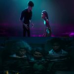 Dr. Sam Dr. Nisha and Conner reacts to breakup | image tagged in who reacts to breakup,deviantart,hoppers,kpop demon hunters,pixar | made w/ Imgflip meme maker