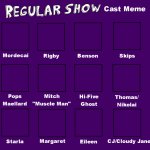 Regular Show Cast Meme meme