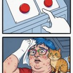 Two Buttons Feminist