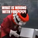 WHAT IS WRONG WITH YOU?!?!?!