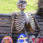 Link will be in comms | Me waiting; For TADC X Hazbin Hotel X SMG4 Oneshot Ideas | image tagged in memes,waiting skeleton | made w/ Imgflip meme maker