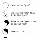 AI sucks | image tagged in yin yang,ai slop | made w/ Imgflip meme maker