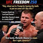 UFC Freedom 250 meme
