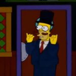 Homer Simpson Guy Incognito GIF Template