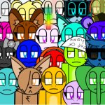 You got the whole Fauna World cast laughing template