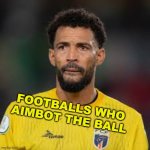 Vozinha | footballs who aimbot the ball | image tagged in vozinha | made w/ Imgflip meme maker