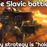 Terran | When the Slavic battle starts; And the only strategy is "hold my kvass" | image tagged in terran,slavic battle | made w/ Imgflip meme maker