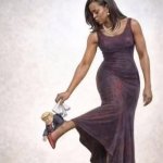 Michelle Obama wipes Donald Trump off her shoe meme