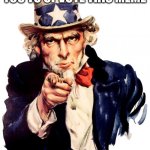 Uncle Sam | Uncle Sam wants you to upvote this meme | image tagged in memes,uncle sam | made w/ Imgflip meme maker