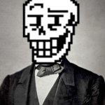 Underswap Papyrus itso Abraham Lincoln template