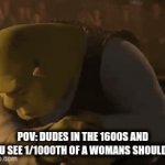 title | pov: dudes in the 1600s and you see 1/1000th of a womans shoulder | image tagged in gifs,tag | made w/ Imgflip video-to-gif maker